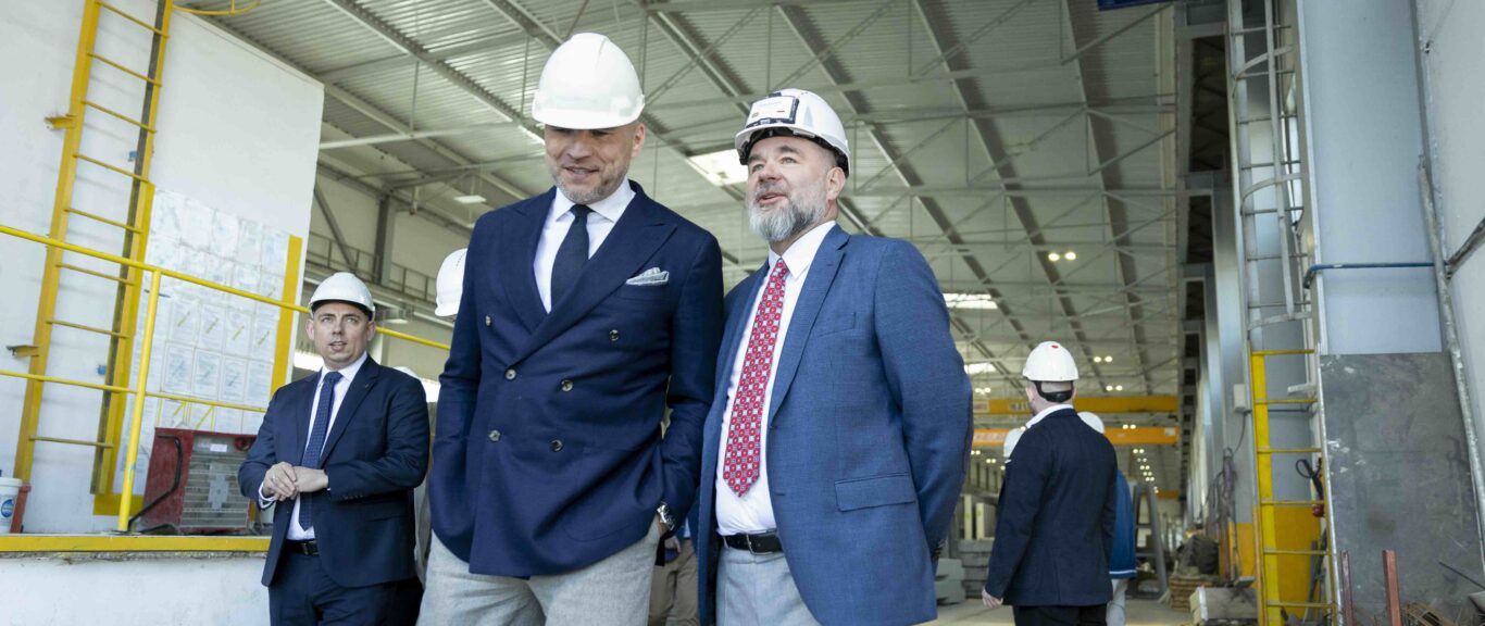 Adam Małaczek – Prezes Zarządu Moderna Holding, Piotr Kledzik – Prezes Zarządu PORR S.A.